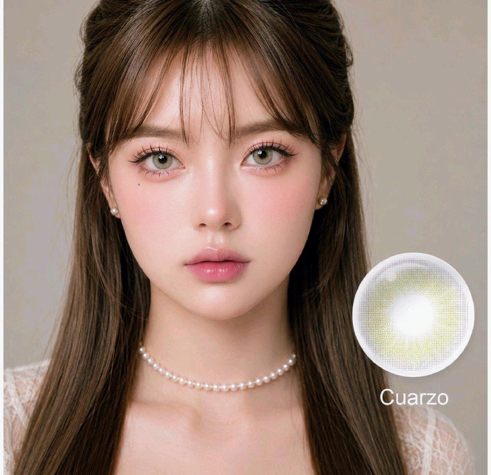 🥰Lentillas cosméticas tono natural Quarzo duración 1 año.