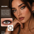 🥰🩶Tono K4 Brown ojos de muñeca. 🚚Envío Gratis